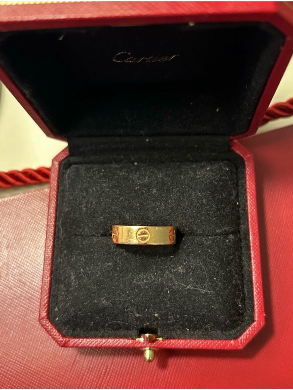 Cartier Rose Gold LOVE Ring, Classic Model (5.5mm)
